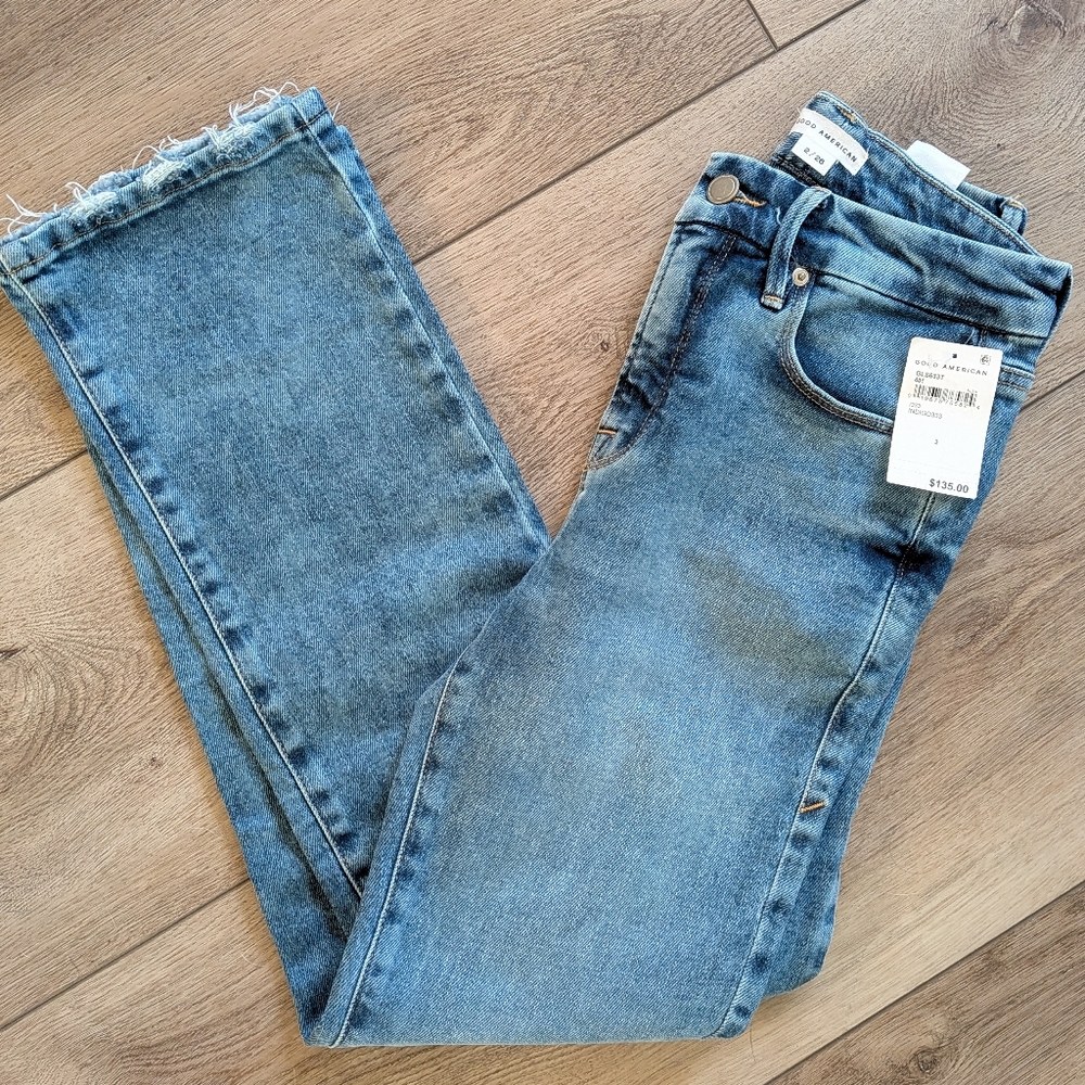 Good American Straight Leg Jeans